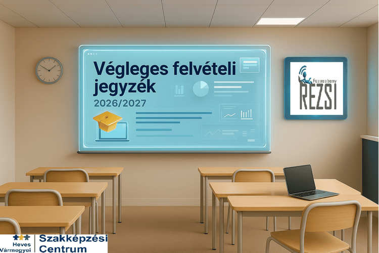 Végleges felvételi jegyzék