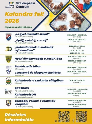 Ingyenes nyári táborok 2026